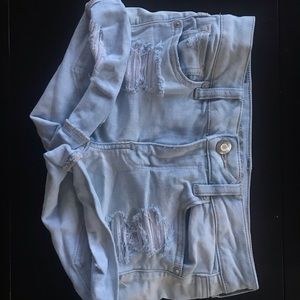 American eagle denim shorts